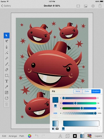 iDraw Plus - Vector illustration & Graphics & Art Design screenshot 3