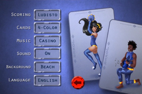 Poker Solitaire by Ludisto screenshot 2