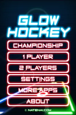 Game screenshot Glow Hockey apk