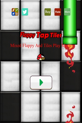 Flappy Tap Tiles - Step On The Black Tile To Fly screenshot 3