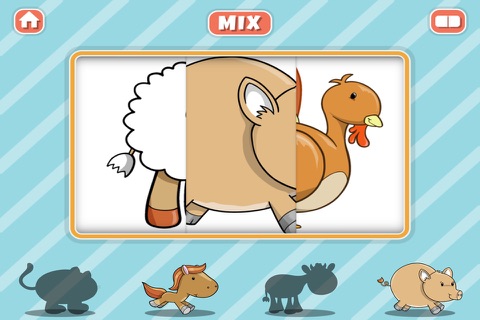 My first Mix & Match Puzzle - Educational Shape Matching Game for Kids and Toddlers screenshot 3