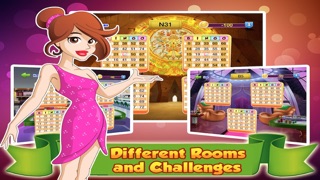 video bingo fortune play - casino number game iphone screenshot 2