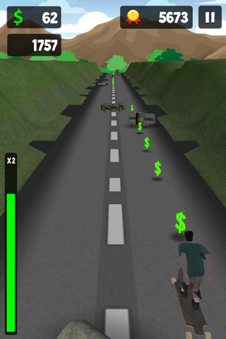 Longboard Crazy Racer Free screenshot 3