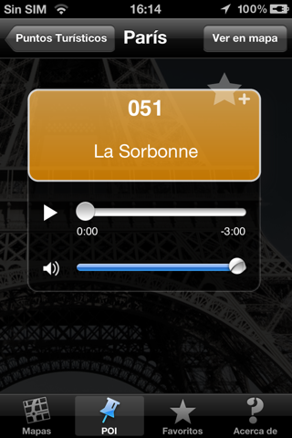París audio guía turística (audio en español) screenshot 3