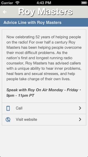 Roy Masters Advice Line App(圖3)-速報App
