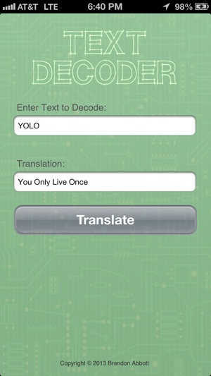 Text Decoder Free