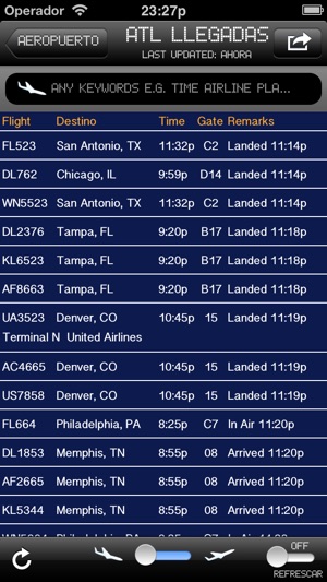 Atlanta, GA Airport - iPlane2 Flight Information(圖1)-速報App