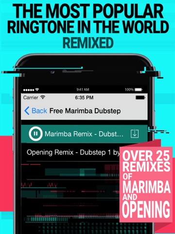 marimba remixed ringtones for iphone ipad capturas de pantalla 2
