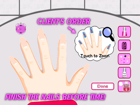 Screenshot #5 pour A-List Girl: Ongle Salon