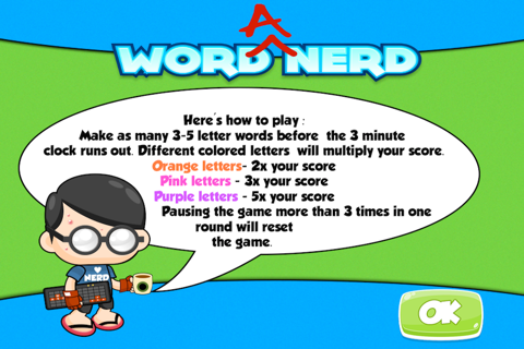 A Word Nerd - A Word  Game For Word Geeks screenshot 3