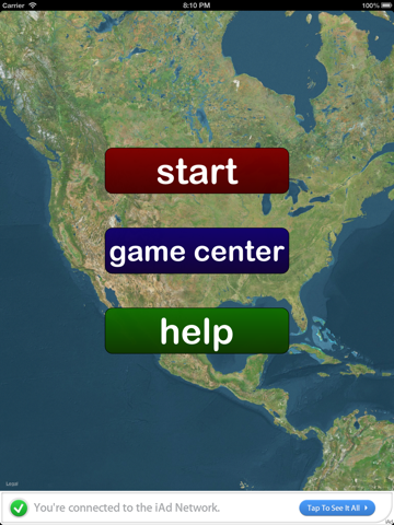 Geo Trivia USA iPad screenshot 2 - Games app