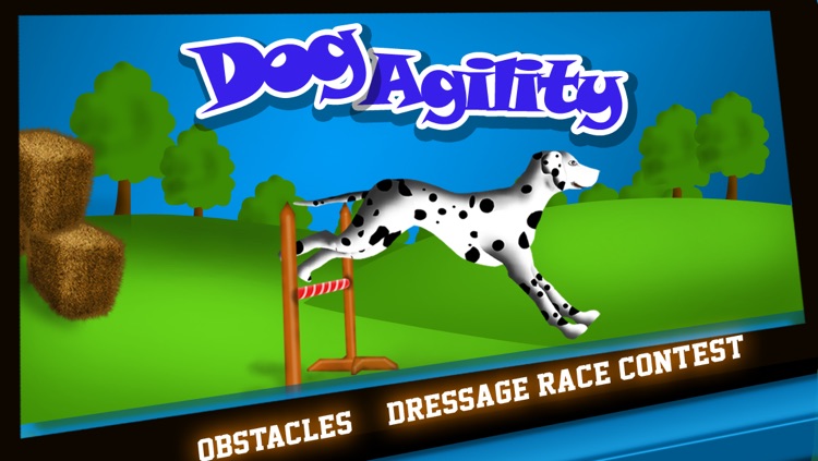 Dog Agility Obstacles Dressage Race Contest - Free Edition