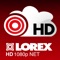 Lorex netHD enables you to connect to your Lorex LNR200 Series NVR using your iPad and view your cameras from anywhere in the world