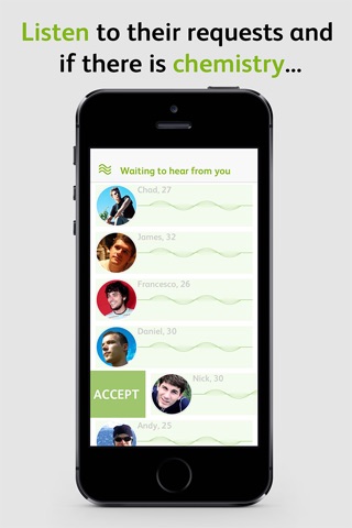 Tone - #1 Audio Voice Dating app for singles. screenshot 3