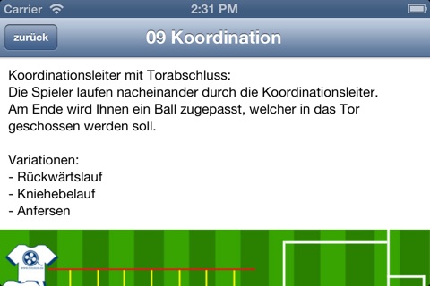 Fußball Training - Jugend screenshot 2