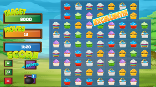 A Cupcake Smash - Match 3 Cupcakes Puzzle Game Gemsのおすすめ画像3