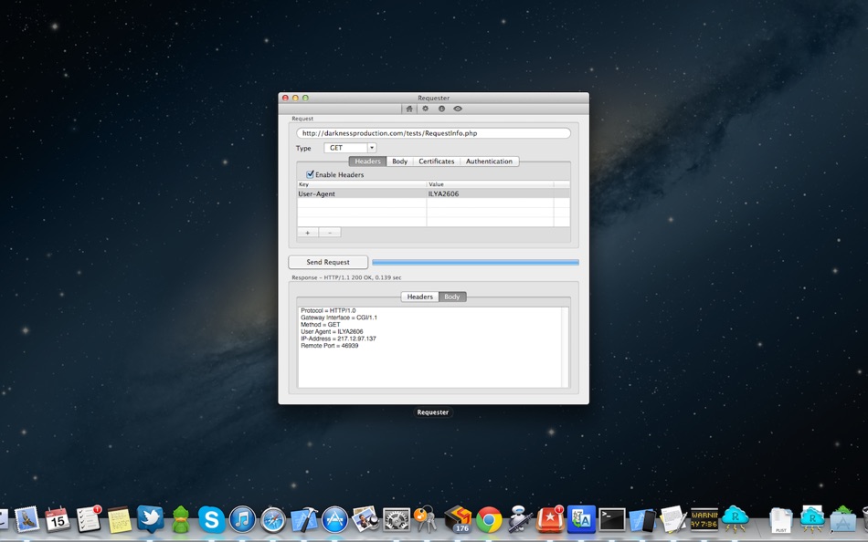 #1. Requester (macOS) بواسطة: ILIA SHKOLNIK