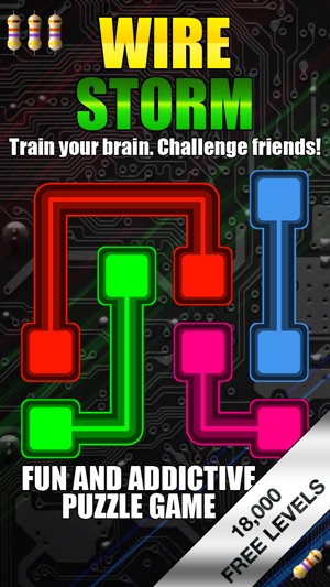 Wire Storm - Fun and Addicting Logic Puzzle Game(圖1)-速報App