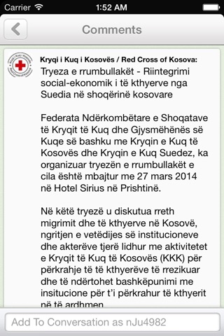 Red Cross of Kosova screenshot 4