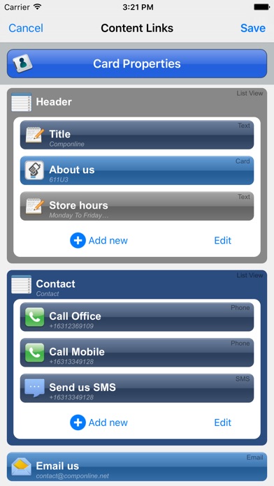 TryMMS Web Cardのスクリーンショット3 TryMMS Web Cardのスクリーンショット3