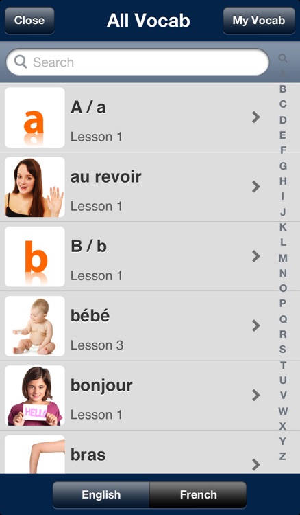 iStart French LITE ~ Mirai Language Systems screenshot-4