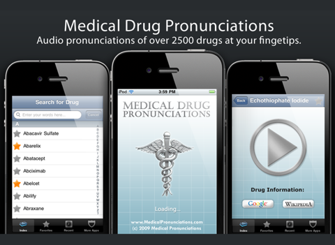 Screenshot #4 pour Drug Pronunciations