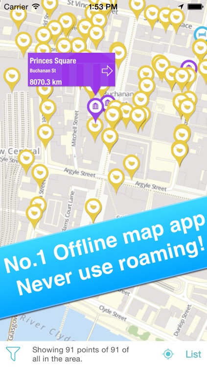 Glasgow, UK - Offline Guide -