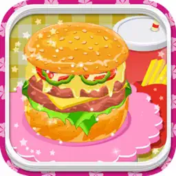 Burger Cooking Restaurant Maker Jam - Fast Food Match Game for Boys and Girls app icon