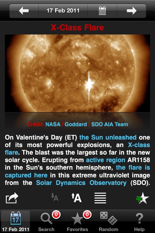 APODViewer - view NASA's Astronomy Picture of the Day