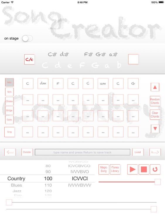 Country Song Creator Pro screenshot-4