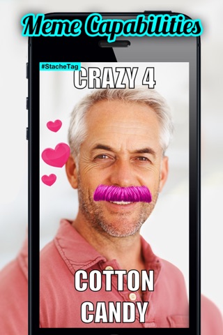 Stachetag - The Best Handlebar Mustache Photo Booth & Editor (New for Instagram) screenshot 2