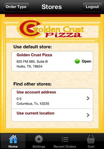 Golden Crust Pizza screenshot 2