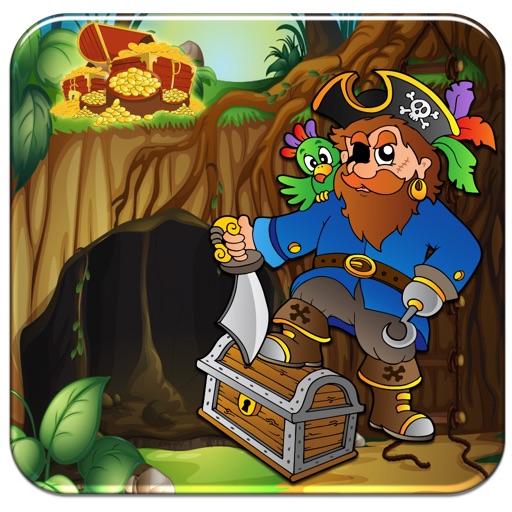Pirate Treasure Game - NO ADVERTS - KIDS SAFE APP icon