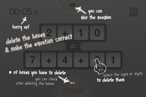 Equify - A Math Puzzle Game screenshot 2