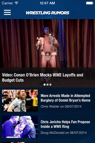 Wrestling Rumors screenshot 2