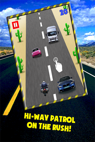 Police Chase Nitro Racing: Reckless Motorcycle Cops Bring the Heat screenshot 2