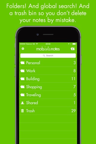 MobisleNotes screenshot 4