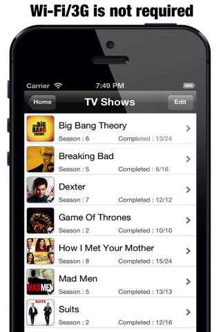 2Download : All-in-One Download List Manager for Movies,Music,TV Shows,Books & Apps screenshot 4