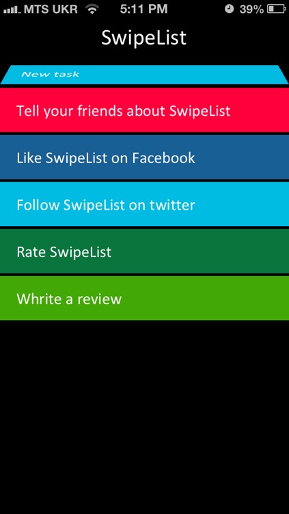 SwipeList screenshot-3