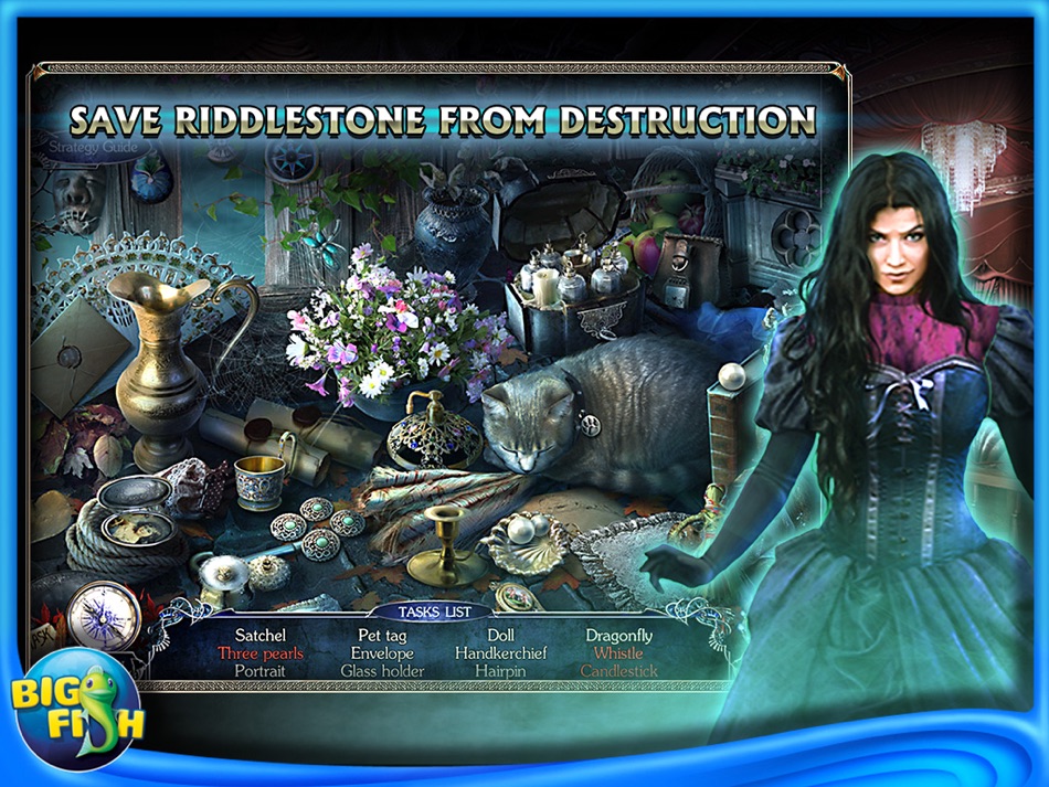 #2. Riddles of Fate: Into Oblivion HD - A Hidden Object Puzzle Adventure (iOS) 由: Big Fish Games, Inc