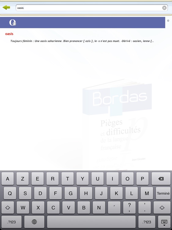 BORDAS Pièges, le dictionnaire des Pièges et Difficultés de la langue française HD