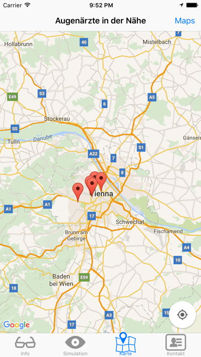 Screenshot #3 pour Augenvorsorge: Schau auf dich!