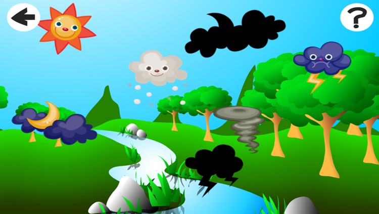 Animated Baby & Kid-s Game To Learn About the Weather in an App First steps for child-ren screenshot-4