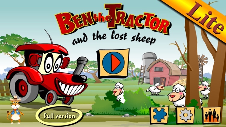 Ben the Tractor and the lost sheep LITE