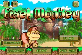 Game screenshot Pixel Monkey - Monkeys Jump, Battle, and Duck under Obstacles in Jungle Temple mod apk