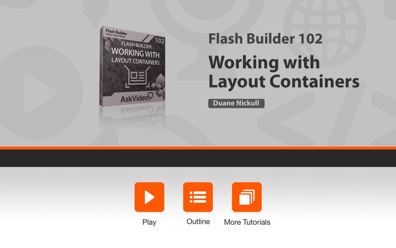 AV for Flash Builder 102 - Working with Layout Containers thumbnail 1