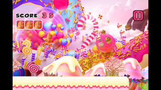 Screenshot #2 pour Candy Runner - Race Gingerbread Man Else Crush into Candies