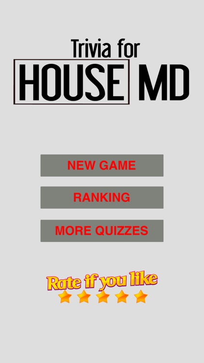 Trivia for House fans quiz