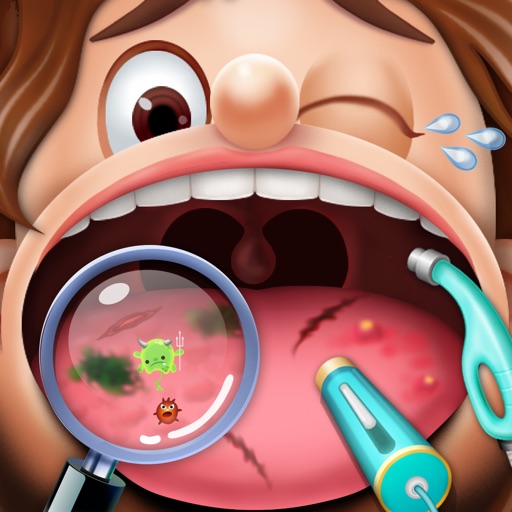 Little Tongue Doctor - kids games iOS App