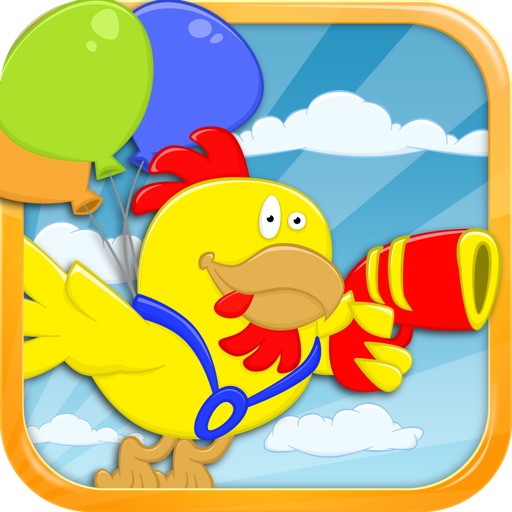 Flying Chicken Escape - Crazy Hen Hero icon